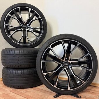 AUDI A5/A6 C7 5x112 R20 ET33+LETNÍ 255/35R20 5mm - 1