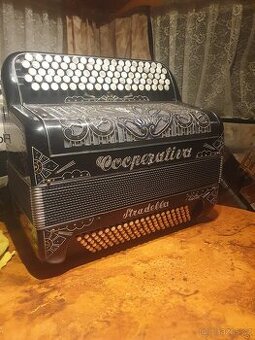 Italská knoflíková harmonika Cooperativa