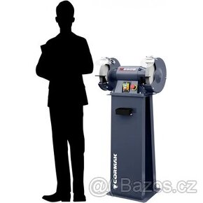 Profi průmyslová dvoukotoučová bruska M250S, hrubost K36, K6