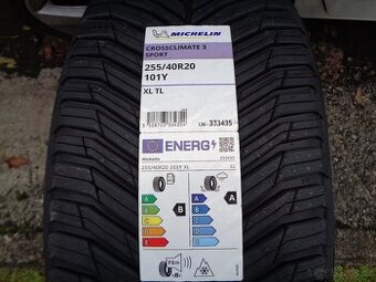 255 40 20 nové Michelin 255/40/20 CELOROČNÍ