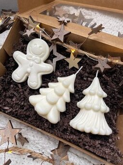 Dárková sada vánočních svíček / 360,-