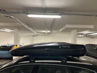 Střešní Box Hapro Zenith 8.6 + Nosiče - Příčníky Thule