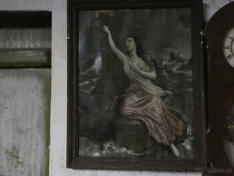 Starý obraz reprodukce