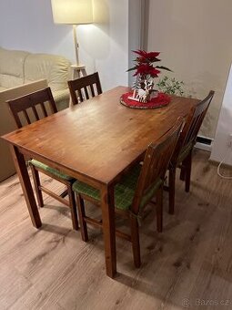 Stůl + 4 židle Jysk TYLSTRUP