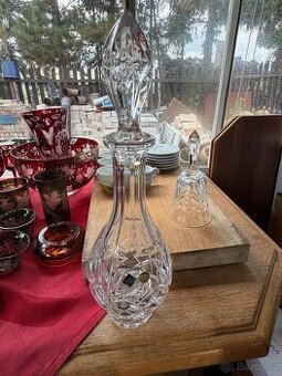 Broušená Bohemia Crystal Karafa