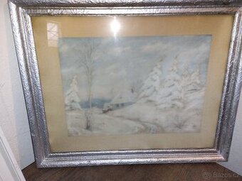 Obraz č.2 zimní krajina