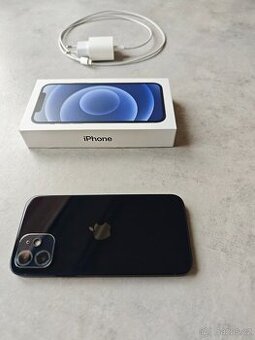 TOP – iPhone 12 128 GB + originální balení + příslušenství