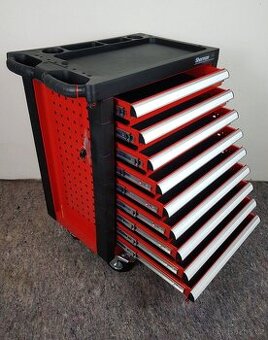 Profi dílenský vozík na nářadí Sherman 9 zásuvek