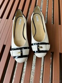 Kožené baleríny GEOX, vel. 39,5 - 1x na noze