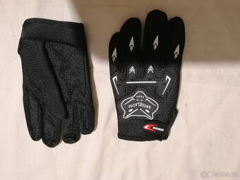 dětské sportovní zimní rukavice vel.8-12 let