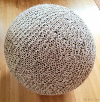 Vlněný potah na gymnastický míč