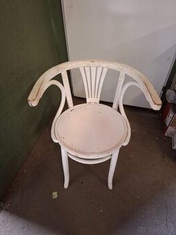 Ikonické retro polokřeslo EMEFES (Mimoň) značené