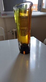 Skleněná váza Rozinek