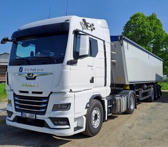 Řidič - sklápěcí návěs - MKD - sypké hmoty - volné víkedy