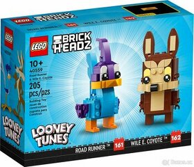 LEGO® BrickHeadz 40559 Road Runner a Wile E. Coyote - 1