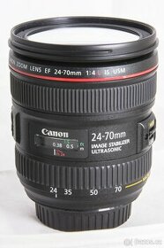 Canon EF 24-70mm f/4,0 L IS USM + filtr
