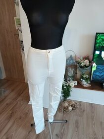 Nové dámské bílé skinny džíny Missguided - 1
