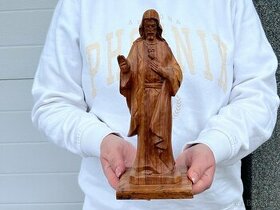 Ježíš Kristus dřevěná socha