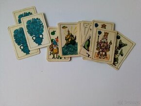 Staré, hrací karty - Černý Petr