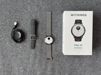 Dvoje Hybridní chytré hodinky Withings Steel HR
