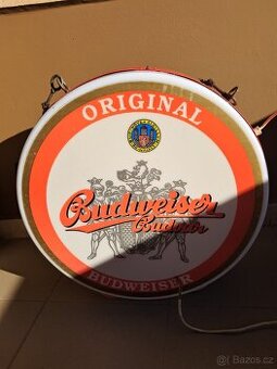 Světelná cedule Budweiser Budvar