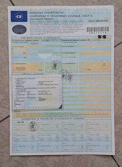Doklady Jawa pařez 50/550 malá RZ