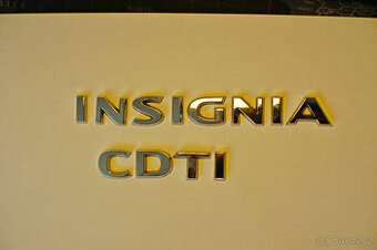 SLEVA Nápis Opel INSIGNIA CDTI (Model 2015)