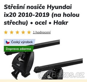 Střešní nosiče Hyundai ix20 2010-2019 (na holou střechu)