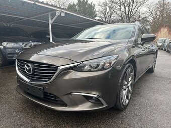 MAZDA 6 WAGON EXCLUSIVE,2.2 D,150 HP,2017,SERVIS,1.MAJITEL