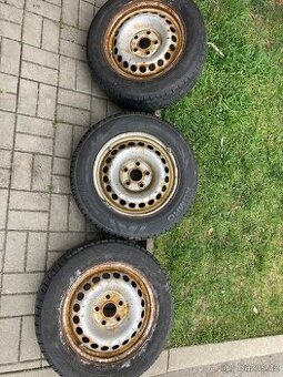 2x kolo 16” originál VW T5 transporter, Multivan, Caravelle