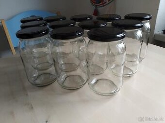 15 x sklenice se šroubovacími víčky 900 ml