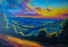Akrylový obraz 100x70 16