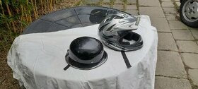Replika německé helmy na motorku 800kc