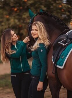 Luxusní bunda equestrian stockholm Amazonite