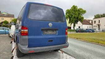 VW T5 - zadní víko