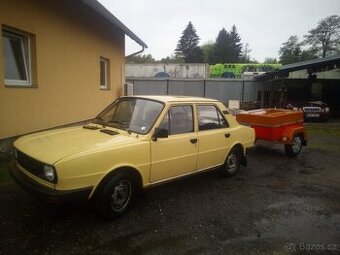 Škoda 120 + vlek kempik