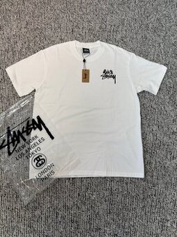 tričko stussy Angle tee white