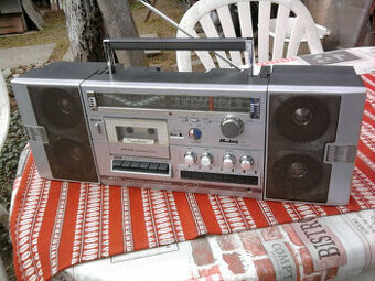 Starý veľký RÁDIO-KAZEŤÁK i do ruky (80té roky) - 1