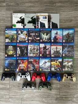 PlayStation 4 hry a ovladače
