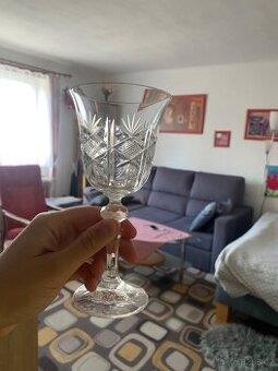 broušené sklo