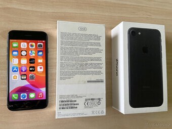 iPhone 7 32GB Black, poškozený, plně funkční