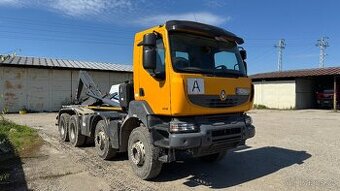 Renault Kerax 450.32 8x4 hákový nosič kontajneru