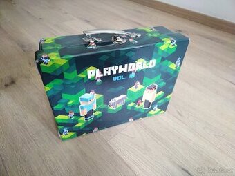 2 kufříky na výtvarnou výchovu Minecraft, Pirát