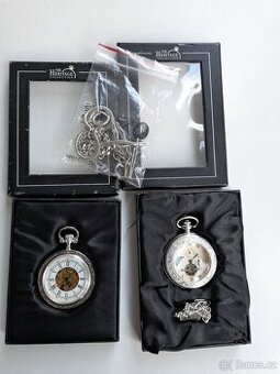 2x starší kapesní hodinky zn. "The Heritage Collection"
