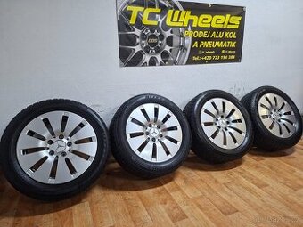 Alu kola R16 5x112 Mercedes + zimní pneu 205/55/16 MO