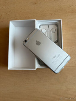 IPHONE 6 / 64 GB.  SILVER. ZÁRUKA