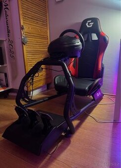 Herní volant Thrustmaster T300 GT RS + CZC Sim Rig