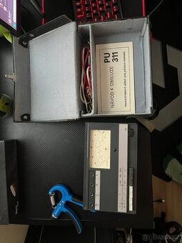 Metra Blansko PU 311 -tranzistorový měřič izolačních odporů