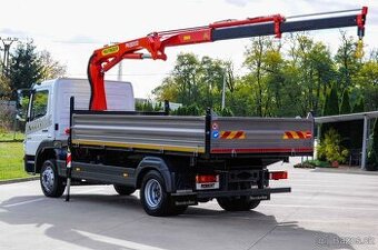 MERCEDES ATEGO 1222 TŘÍSTRANNÝ SKLÁPĚČ HYDRAULICKÁ RUKA