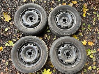 169. sada zimní kola 185/60 r14 5x100 VW Škoda